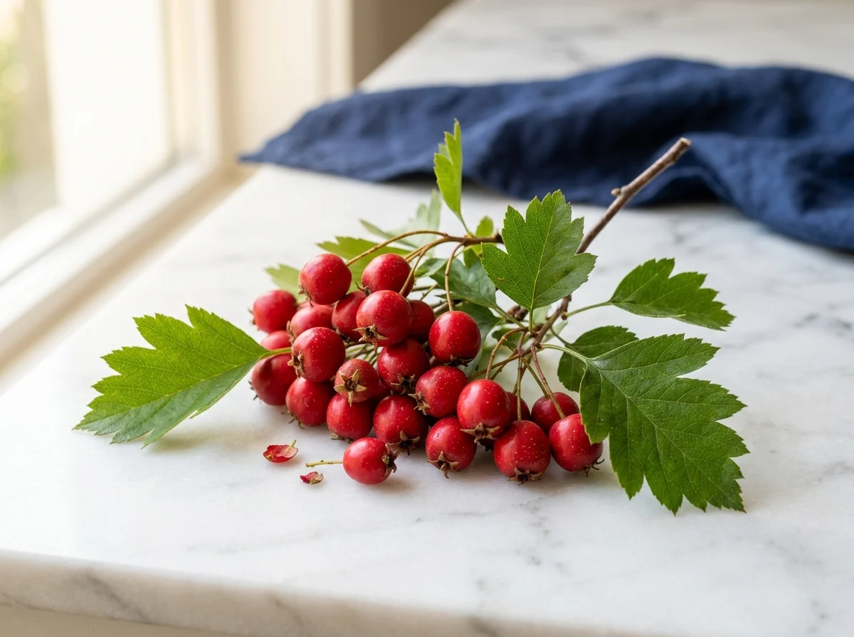 Hawthorn berries - hawthorn extract cardiovascular support key ingredient