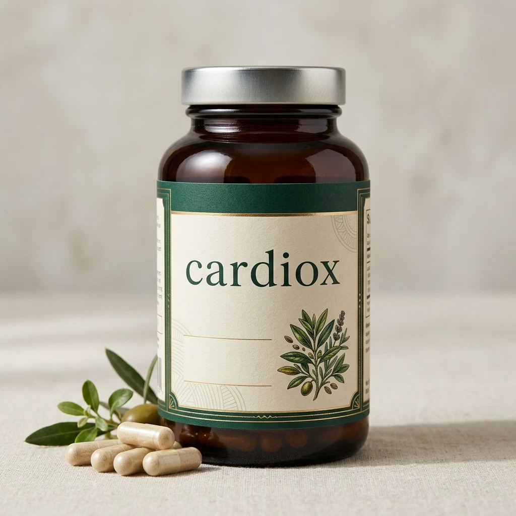 CardioX supplement bottle - heart health supplement for adults over 50